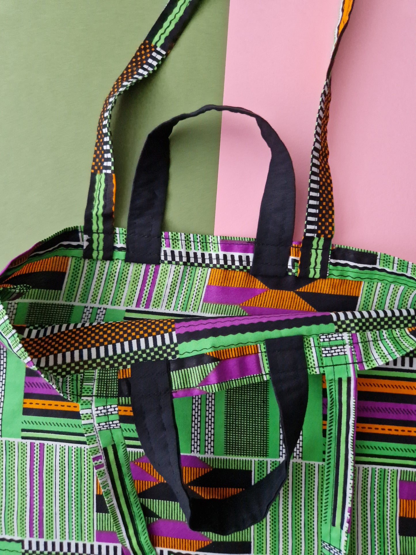 African Print Tote Bag | Kofi Print