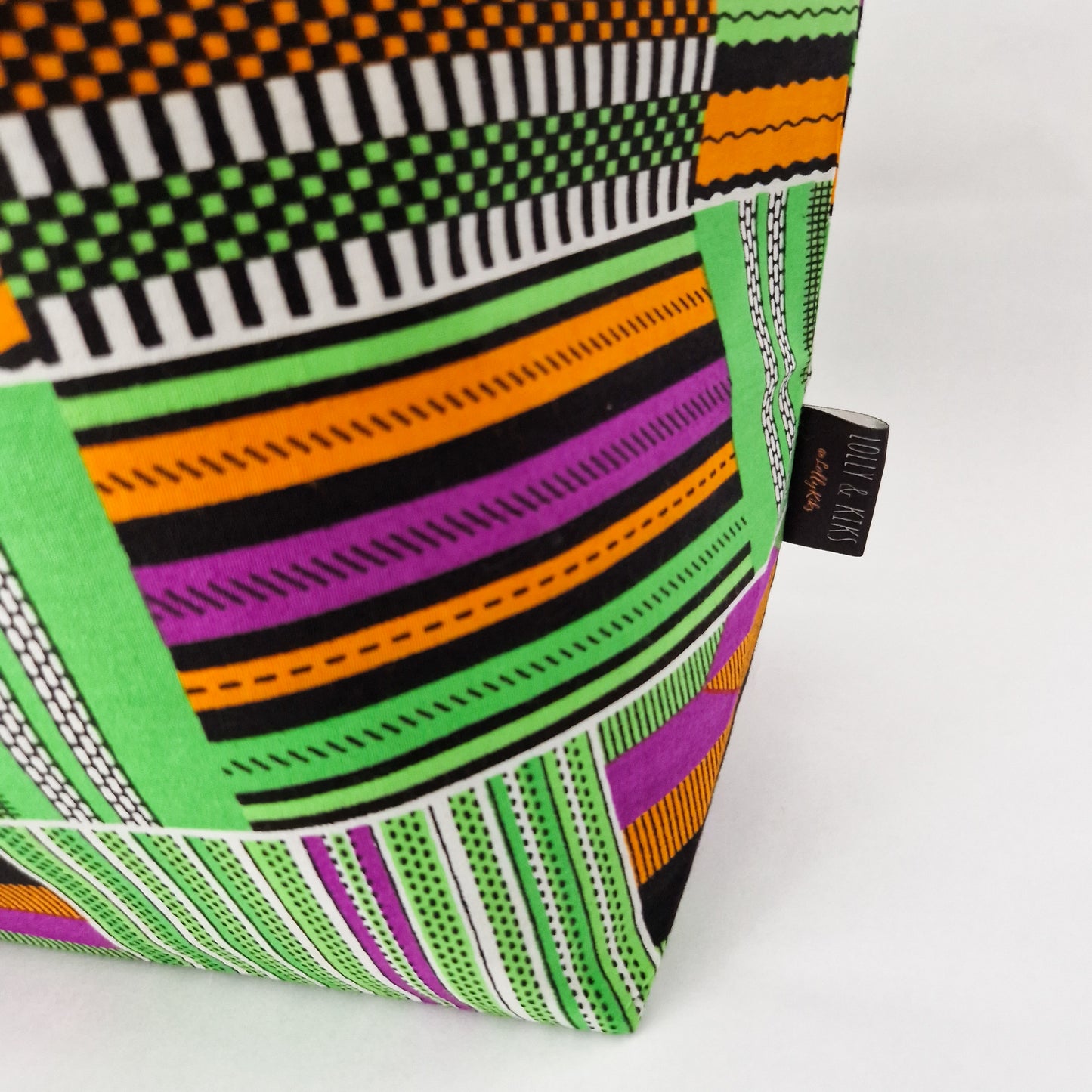 African Print Fabric Basket | Kofi Print