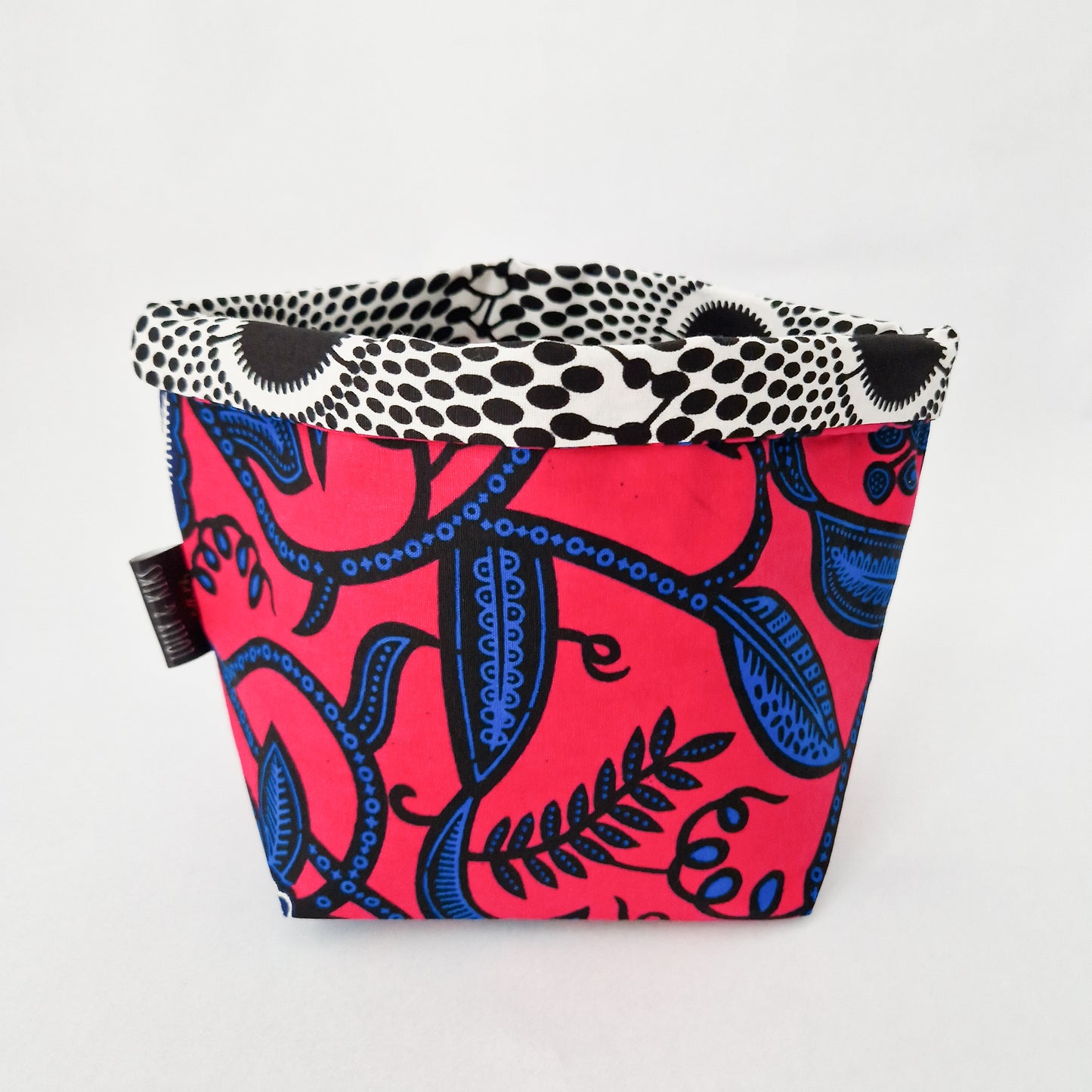 African Print Fabric Basket | Omolara Print