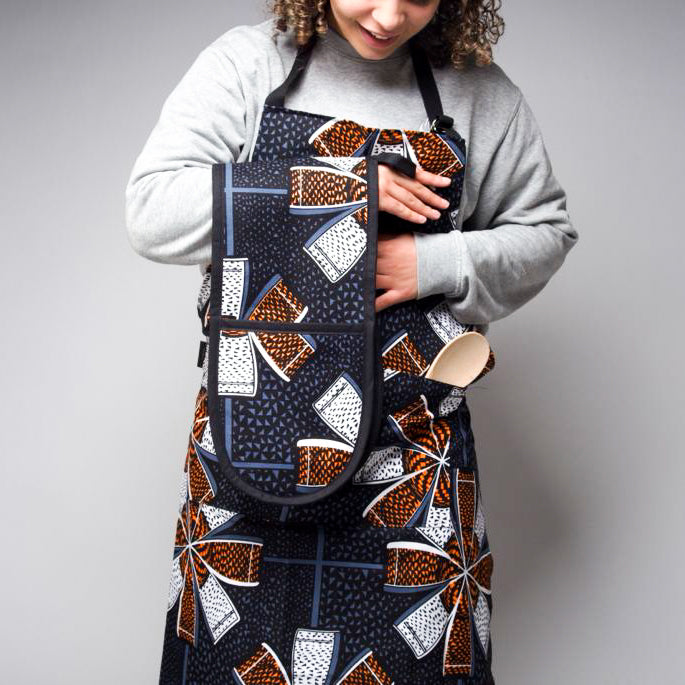 African Print Apron | Deji Print