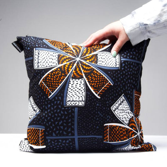 African Print Cushion Cover | Deji Print