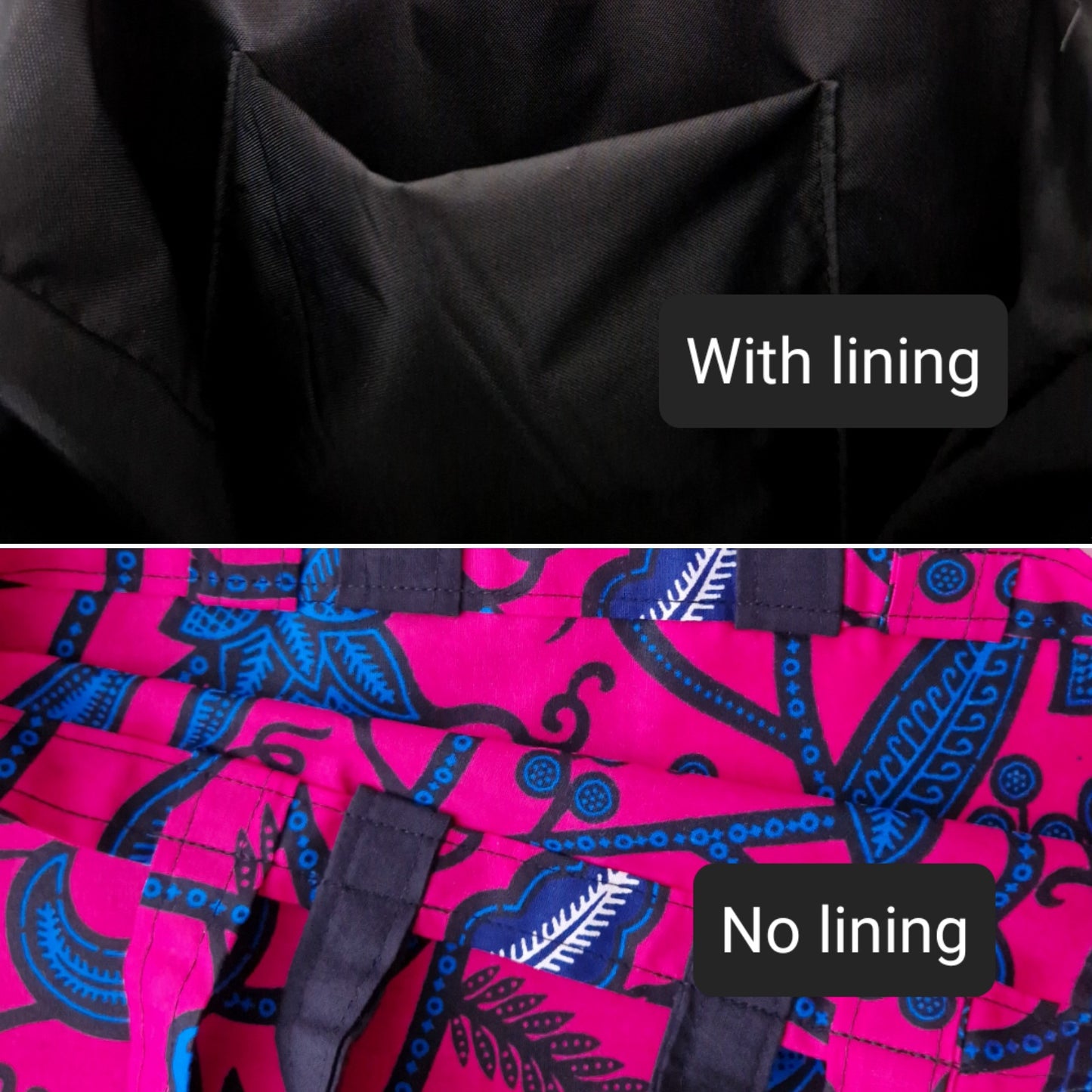 African Print Tote Bag | Omolara Print