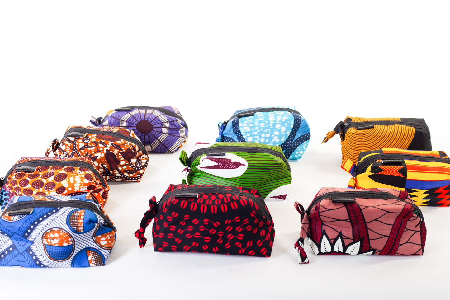 African Print Cosmetic Bag | Adedapo Print