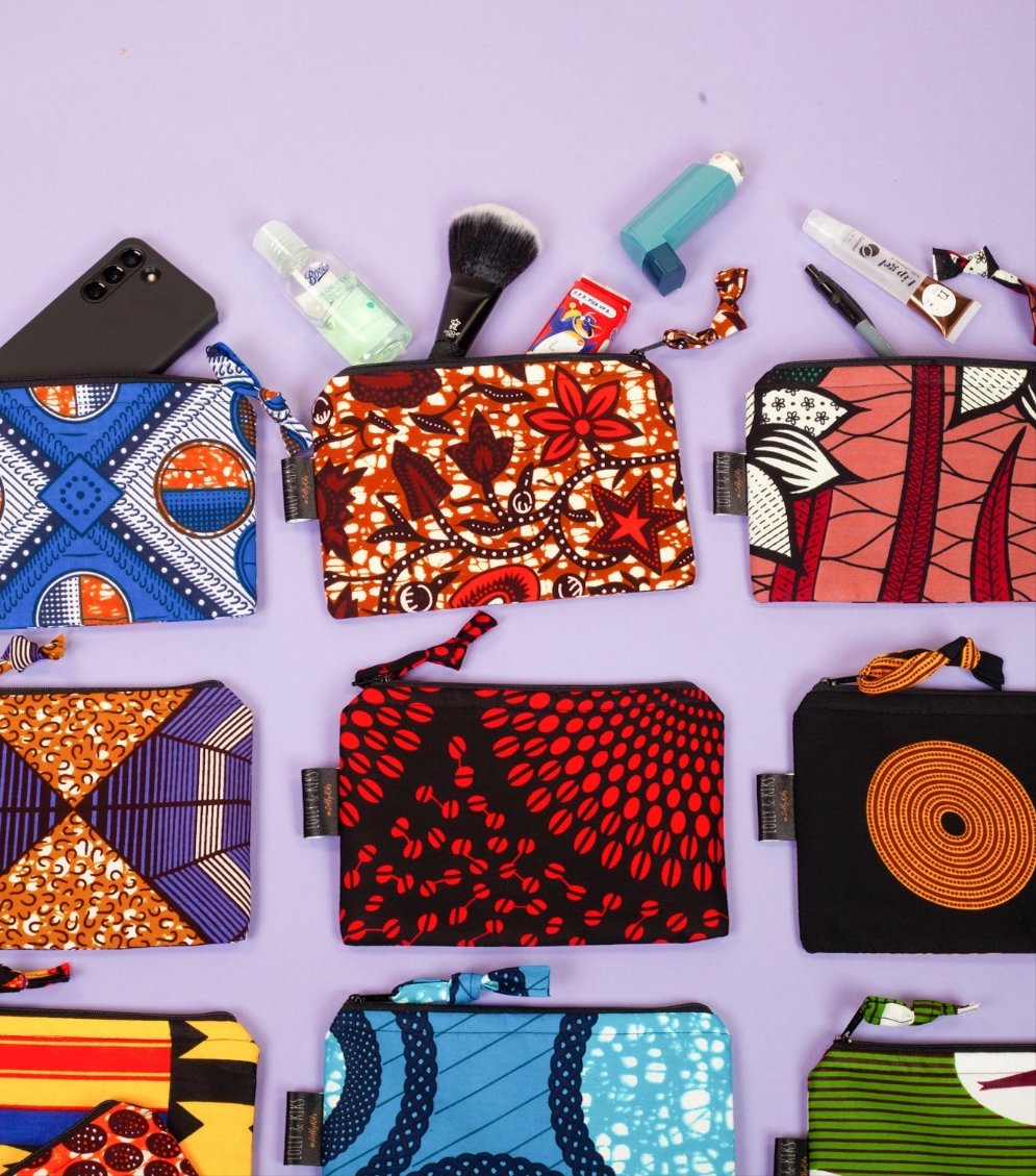 Small Zip Pouch | Iyara Print