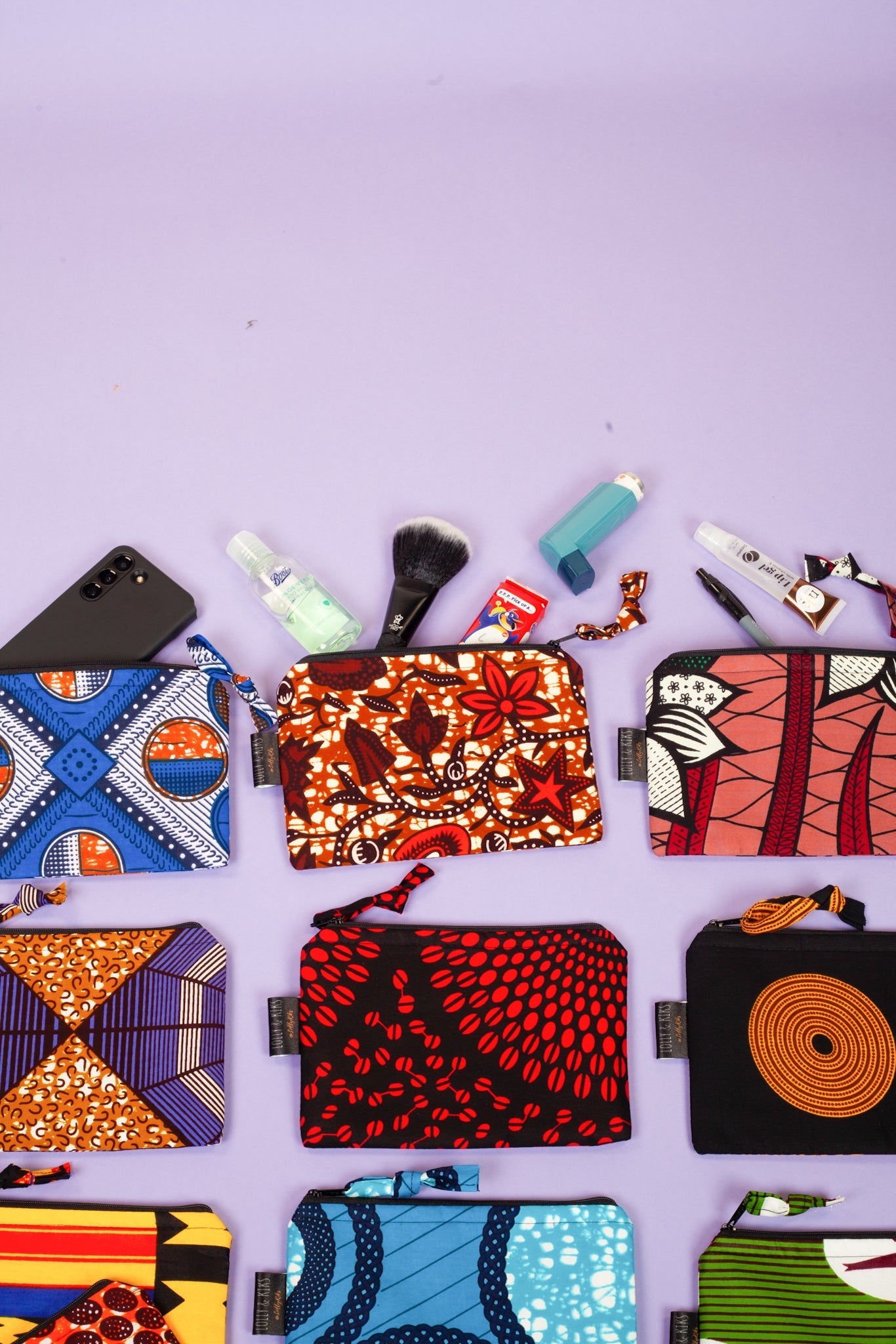 Small Zip Pouch | Buki Print