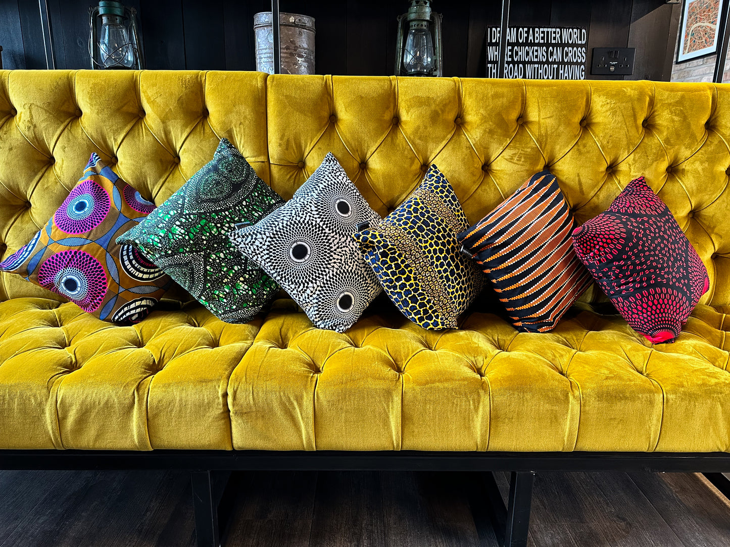 African Print Cushion Cover | Ayo Print