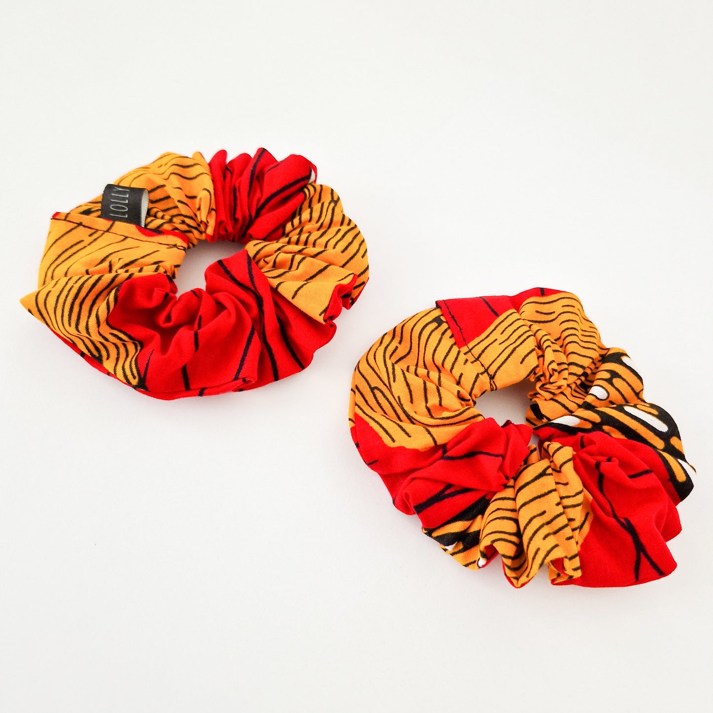 African Print Scrunchies | x2 Igbale Print