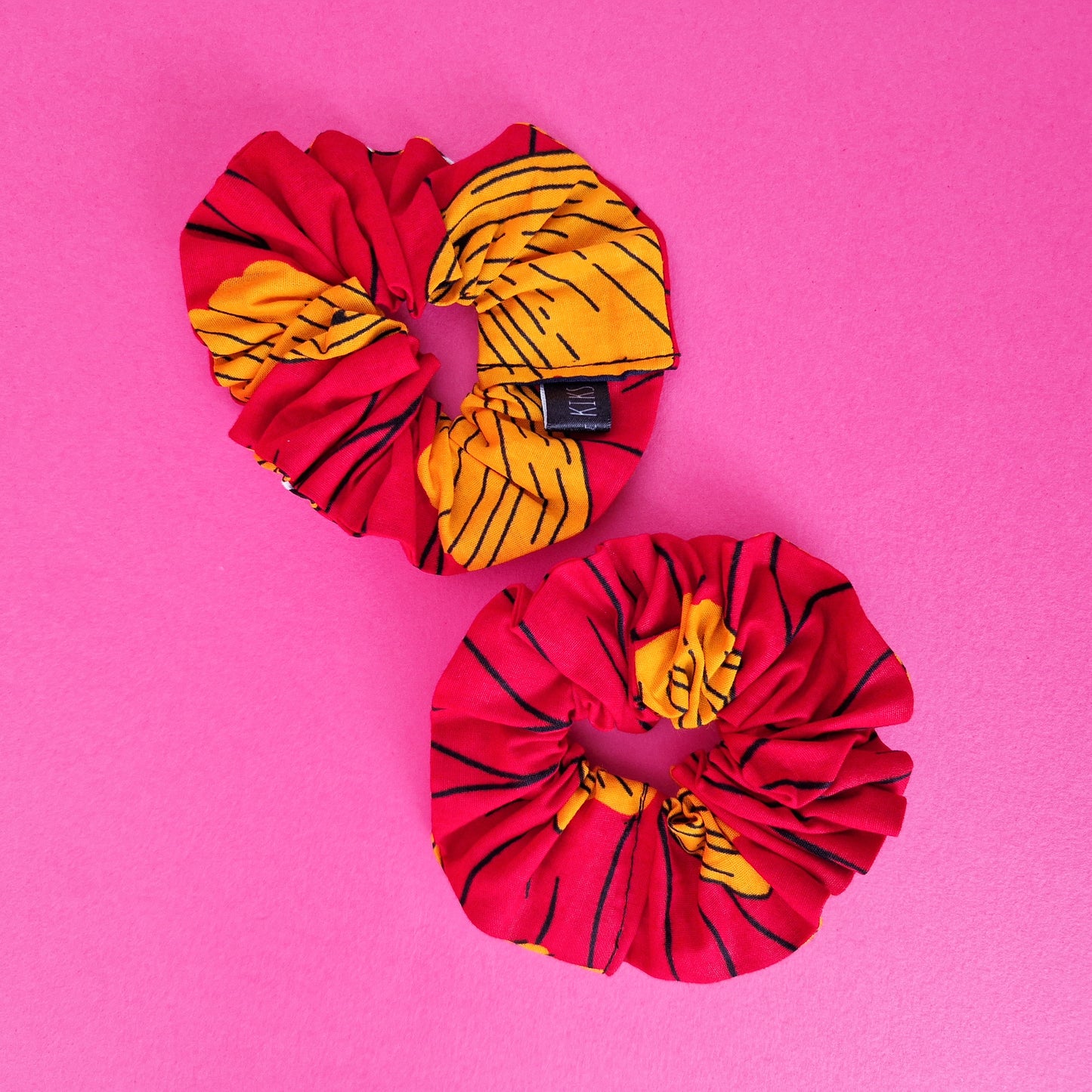 African Print Scrunchies | x2 Igbale Print