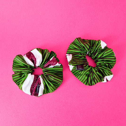 African Print Scrunchies | x2 Iyara Print