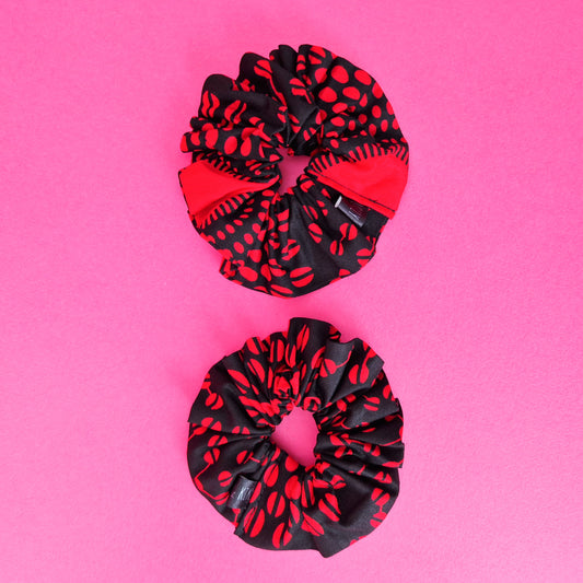 African Print Scrunchies | x2 Shope Print