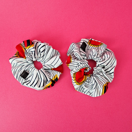 African Print Scrunchies | x2 Ewa Print