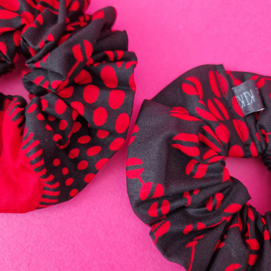 African Print Scrunchies | x2 Shope Print