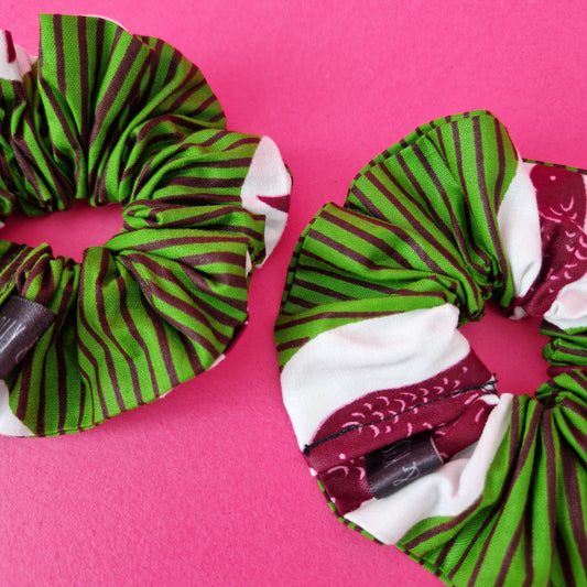 African Print Scrunchies | x2 Iyara Print