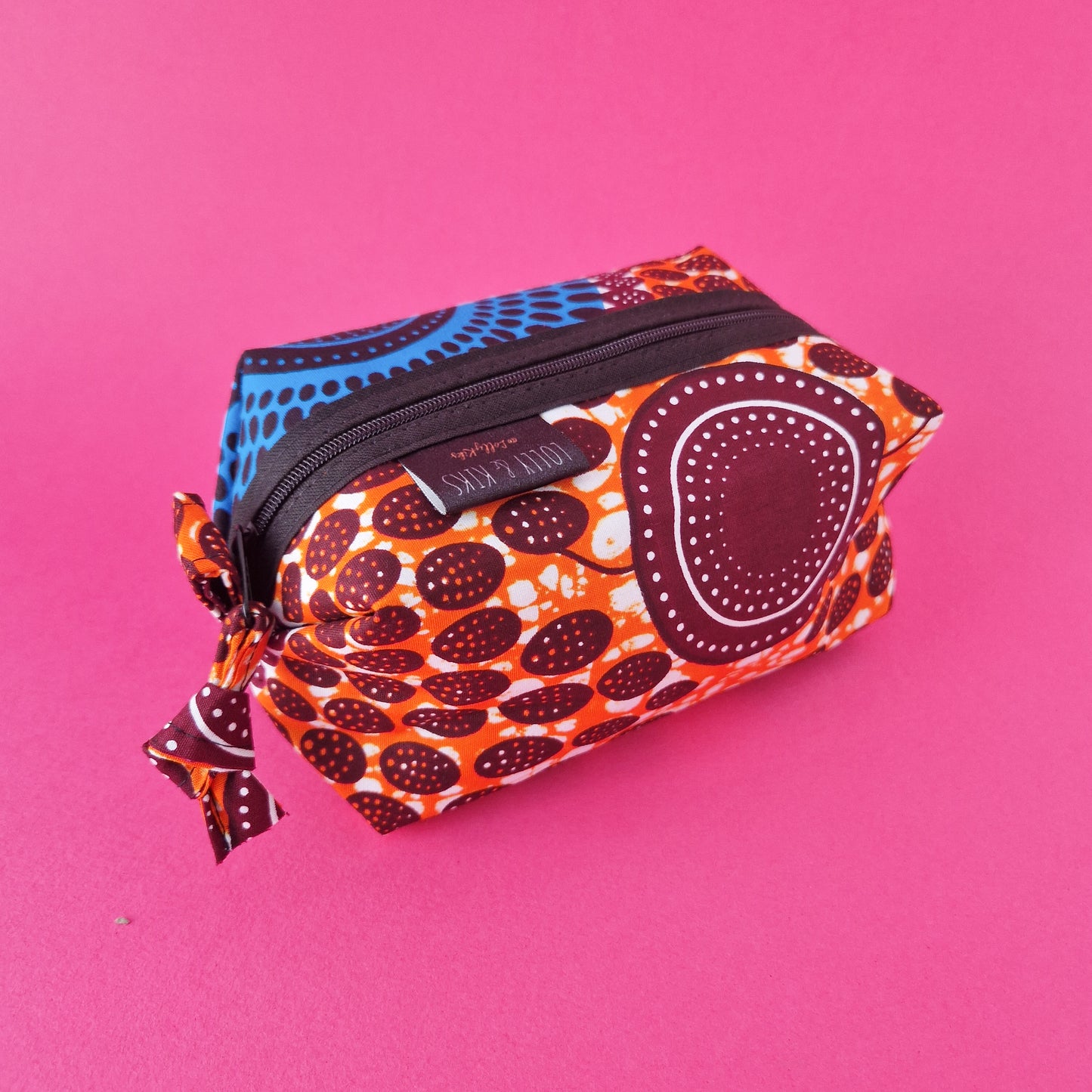 African Print Cosmetic Bag | Oba Print