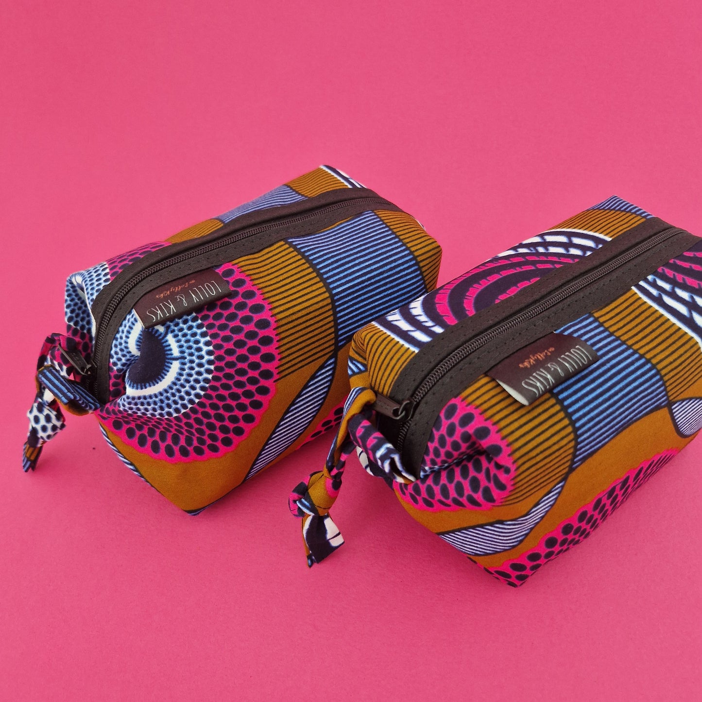 African Print Cosmetic Bag | Bukayo Print