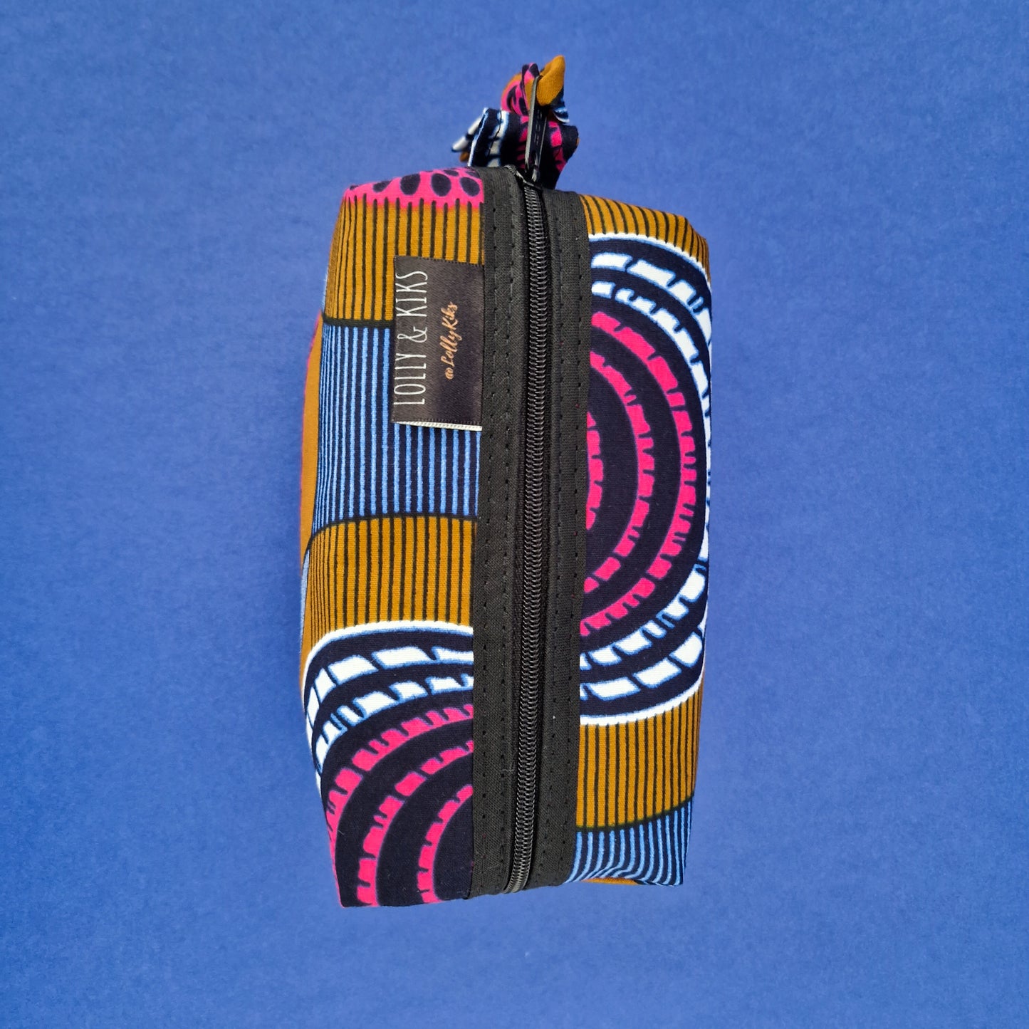 African Print Cosmetic Bag | Bukayo Print