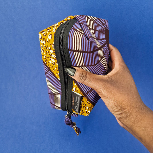 African Print Cosmetic Bag | Bunmi Print