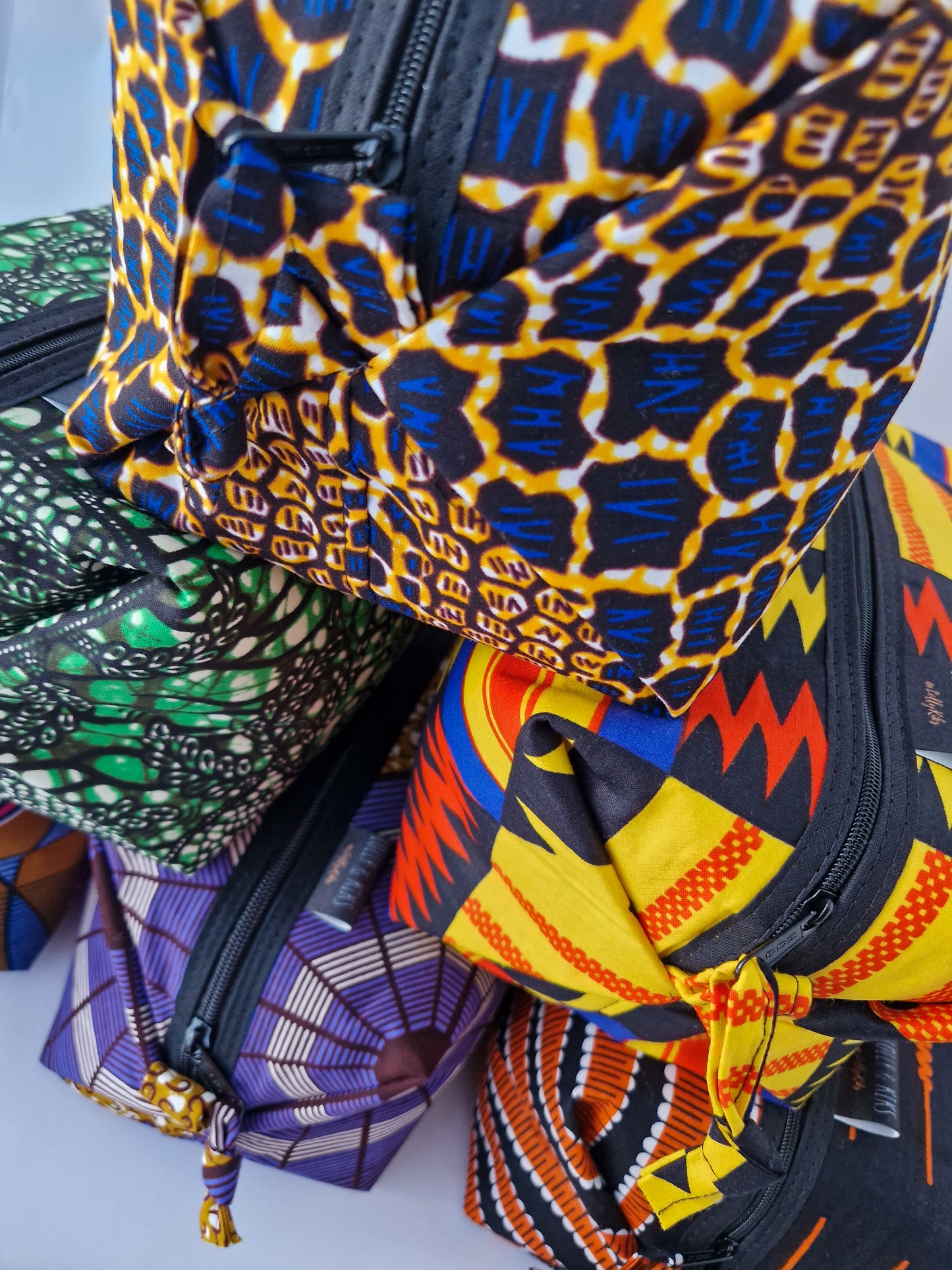 Large African Print Toiletry Wash Bag | Bunmi Print