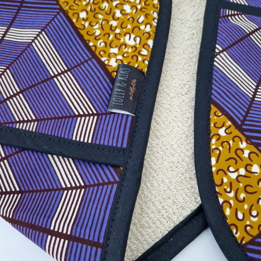 African Print Oven Gloves | Bunmi Print