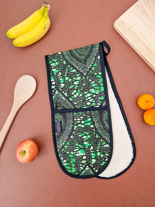 African Print Oven Gloves | Nkechi Print