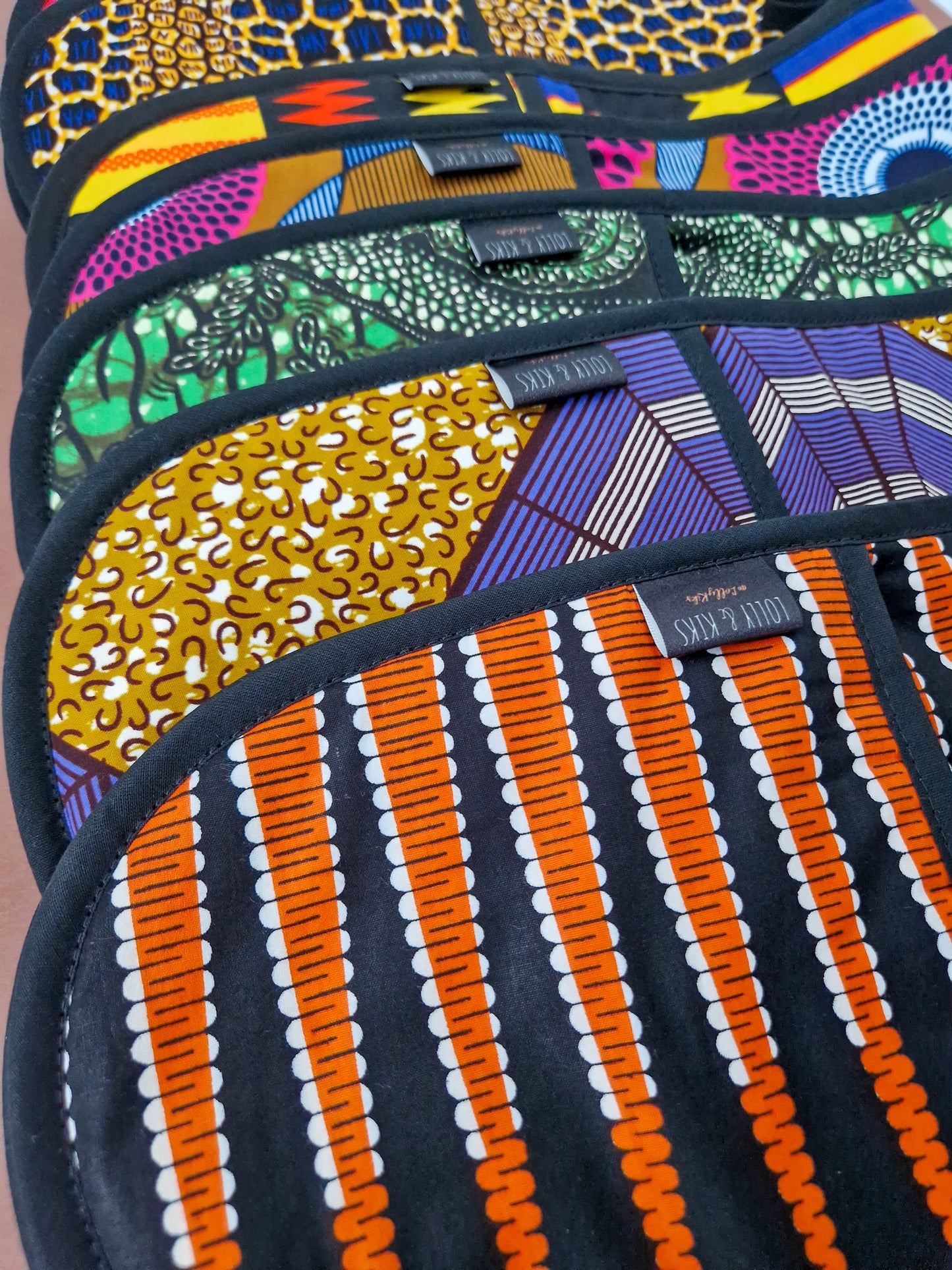 African Print Oven Gloves | Nkechi Print