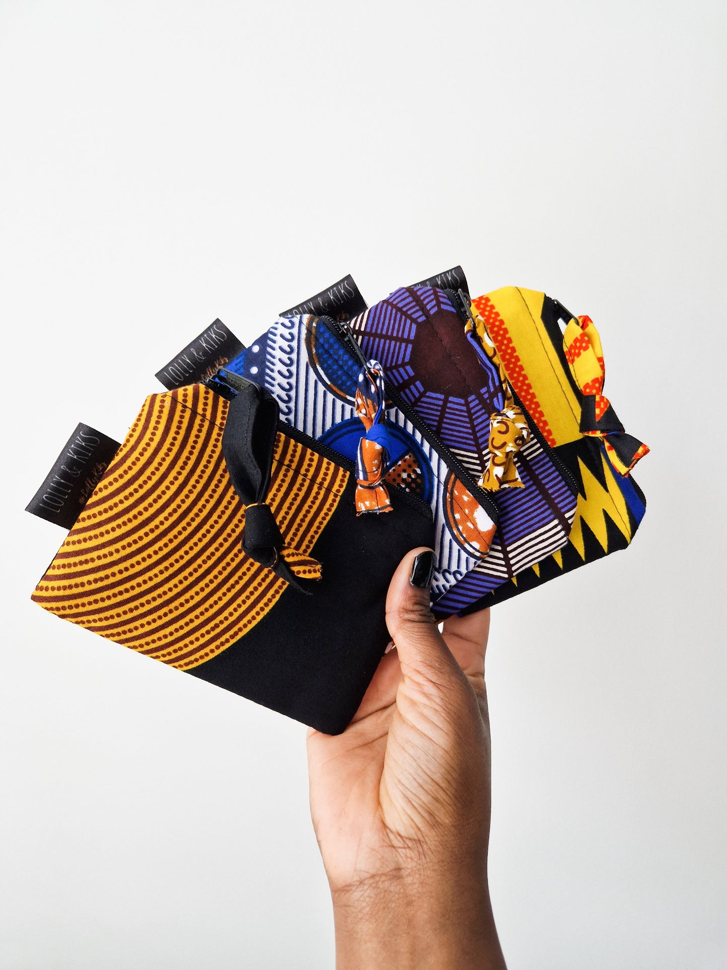 Mini Zip Pouch | Kojo Print