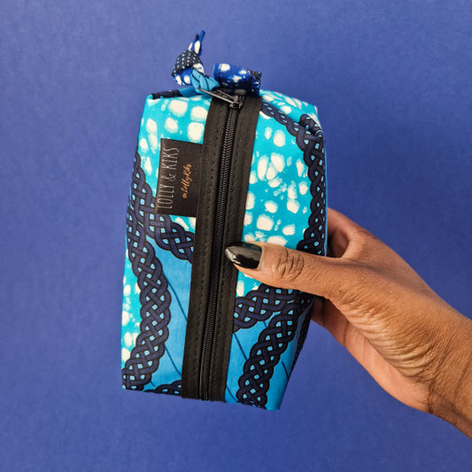 African Print Cosmetic Bag | Adedapo Print