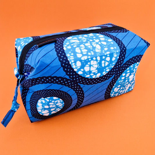 African Print Toiletry Wash Bag | Adedapo Print