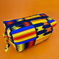 African Print Toiletry Wash Bag | Kojo Print