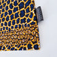 Mini African Print Tote | Blue Rere Print