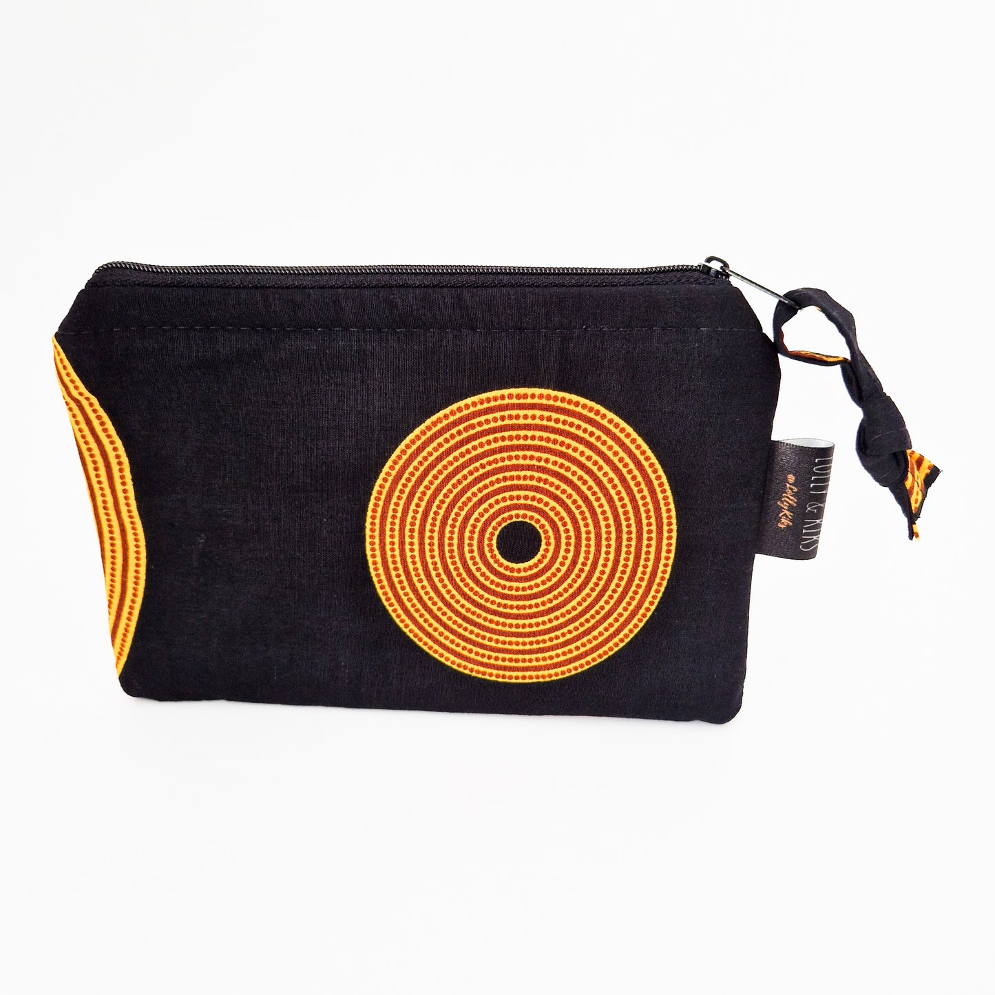 Small Zip Pouch | Tunde Print