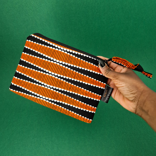 Small Zip Pouch | Doyin Print