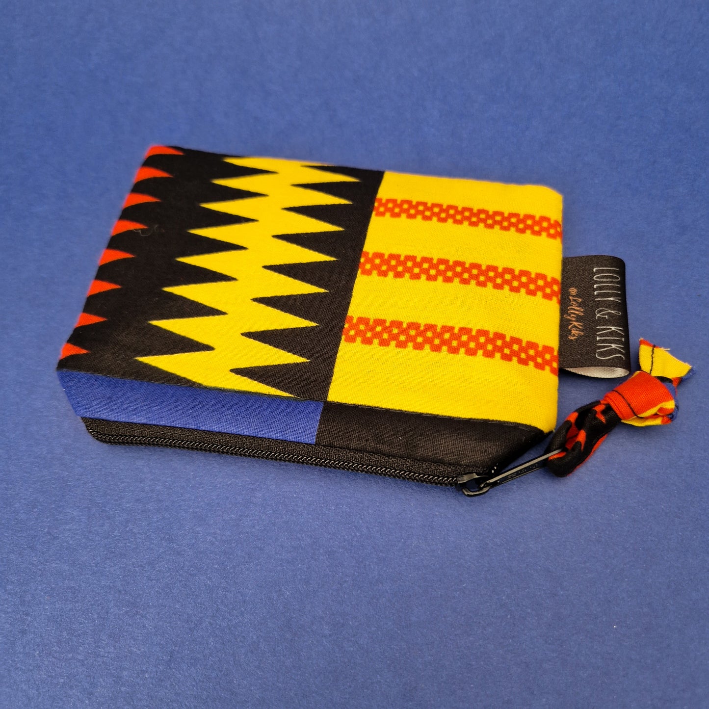 Mini Zip Pouch | Kojo Print