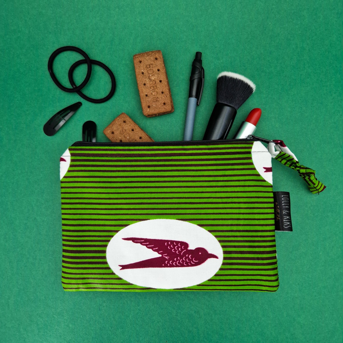 Small Zip Pouch | Iyara Print