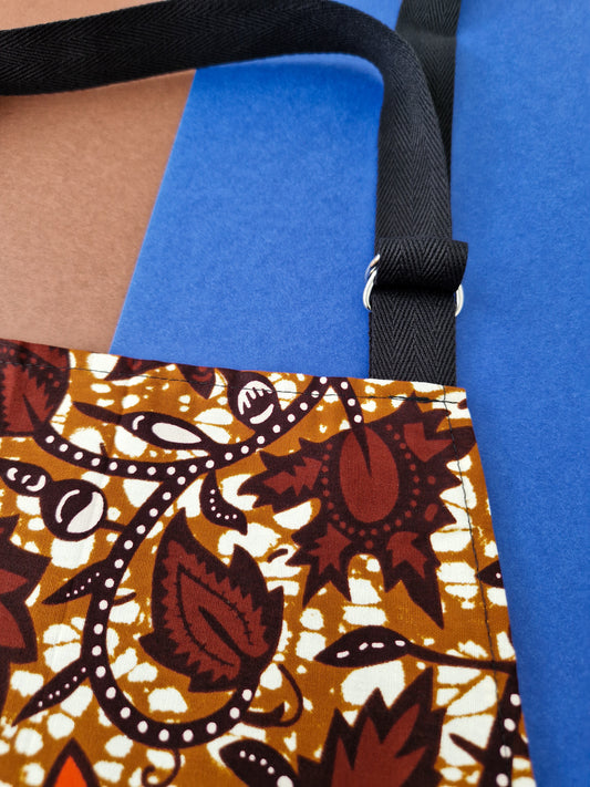 African Print Apron | Kwesi Print