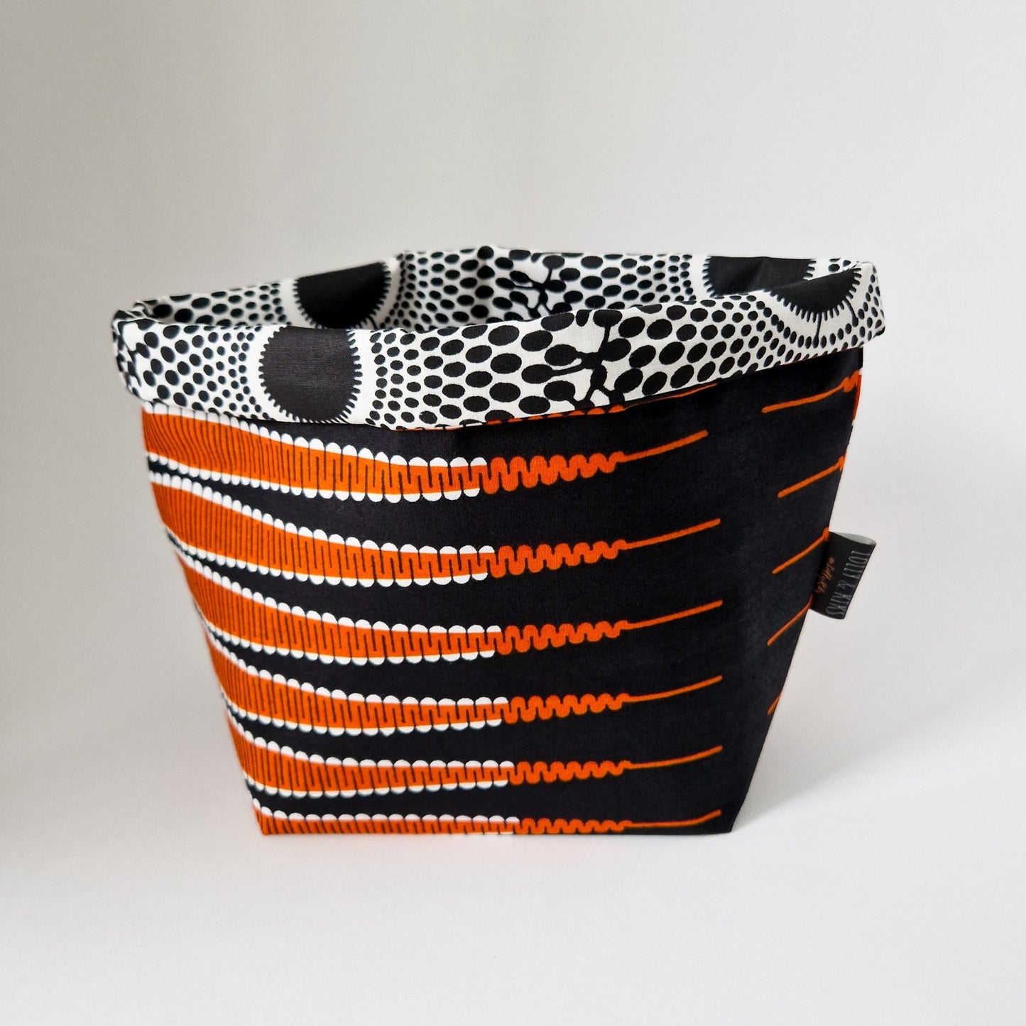 African Print Fabric Basket | Doyin Print