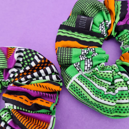 African Print Scrunchies | x2 Kofi Print