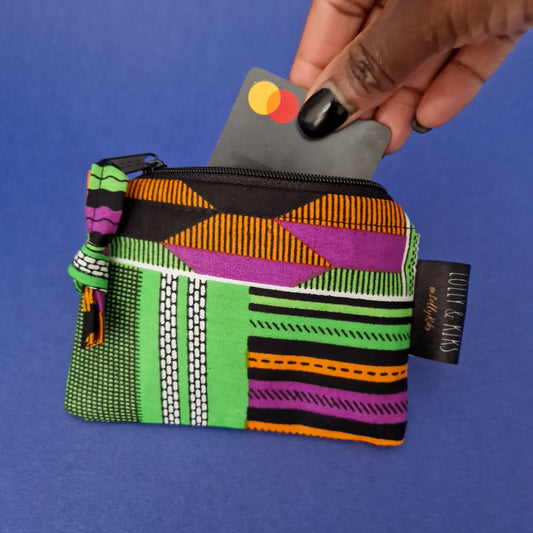 Mini Zip Pouch | Kofi Print