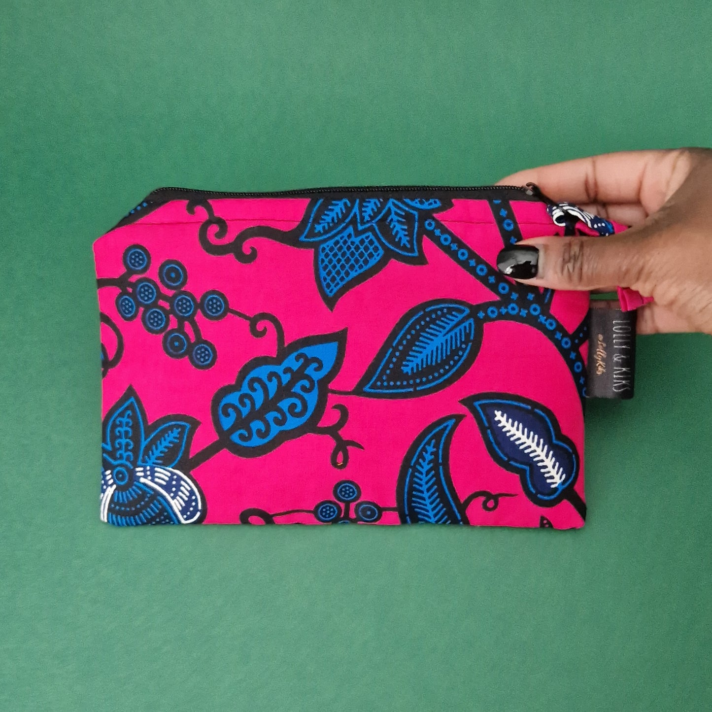 Small Zip Pouch | Omolara Print