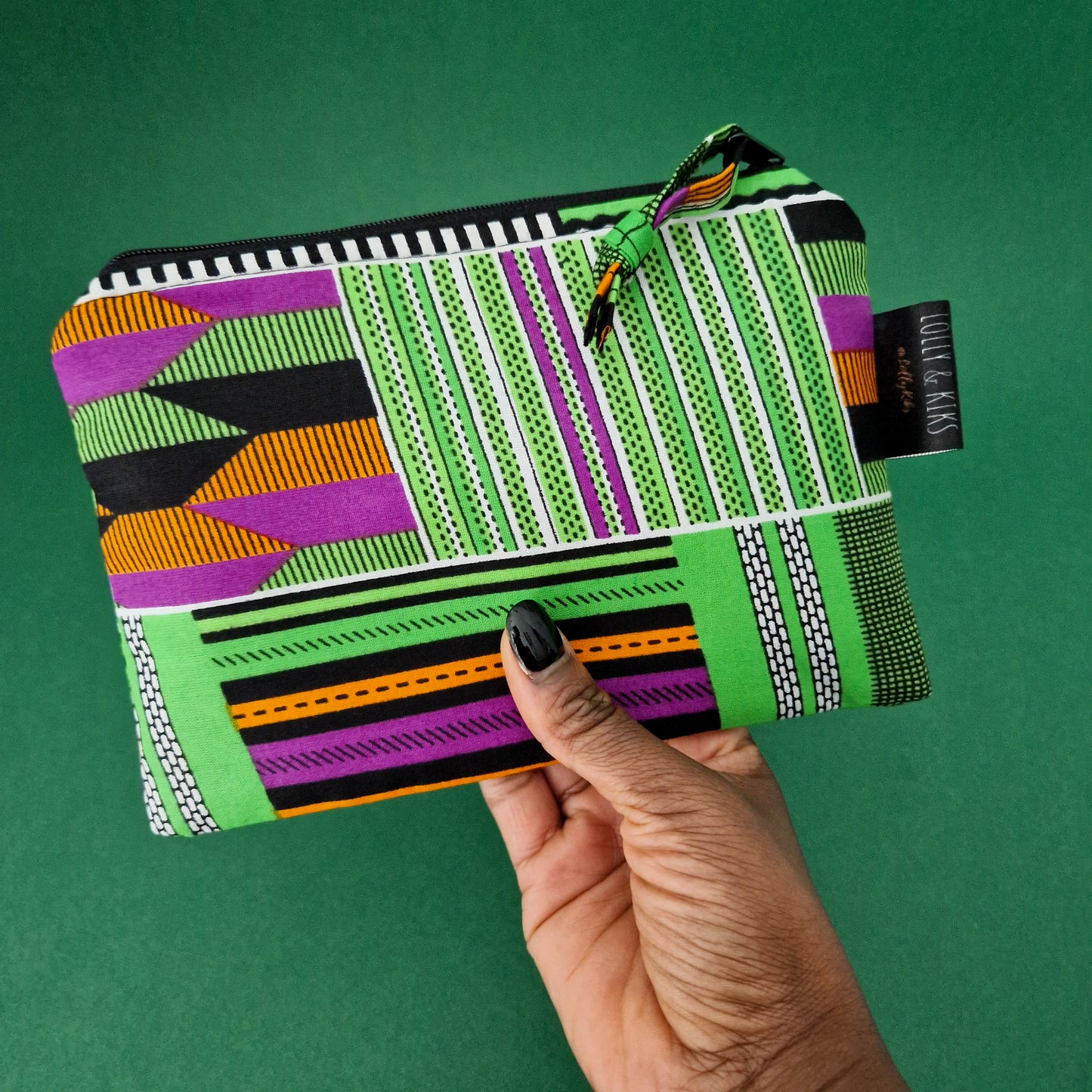 Small Zip Pouch | Kofi Print