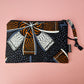 Large African Print Zip Pouch | Deji Print