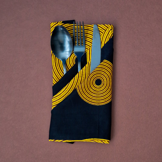 Large African Print Napkins | x1 Tunde Print