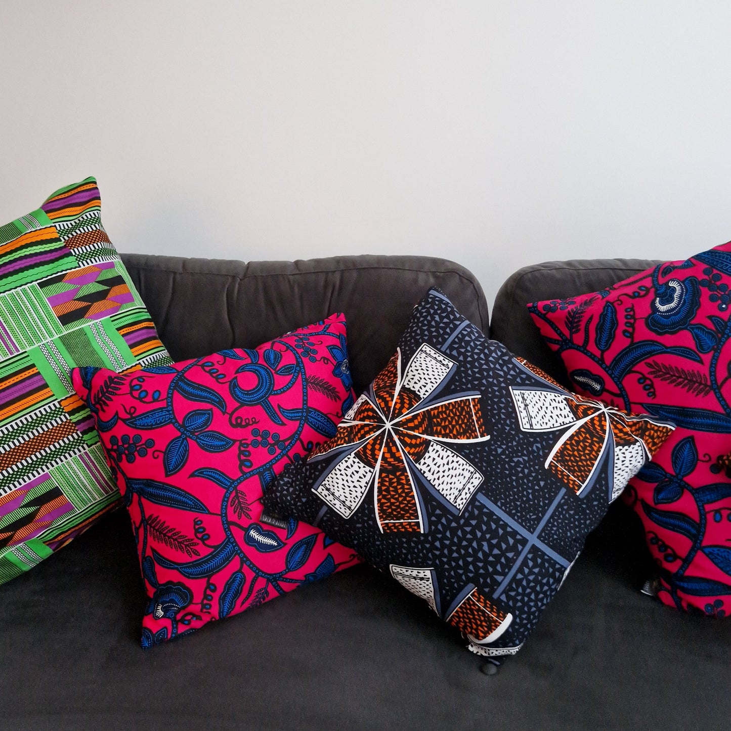 African Print Cushion Cover | Kofi Print