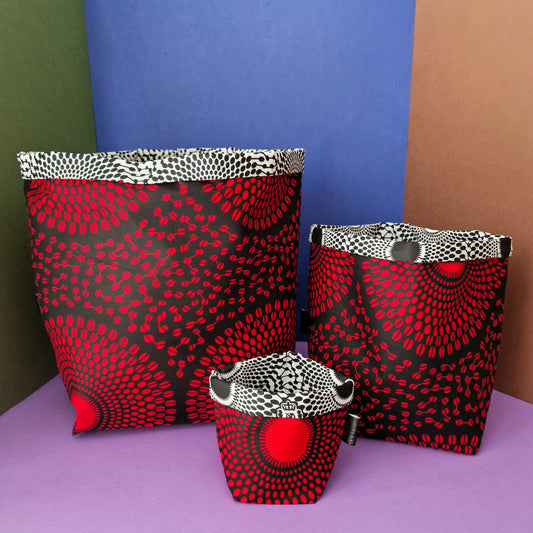 African Print Fabric Basket | Shope Print
