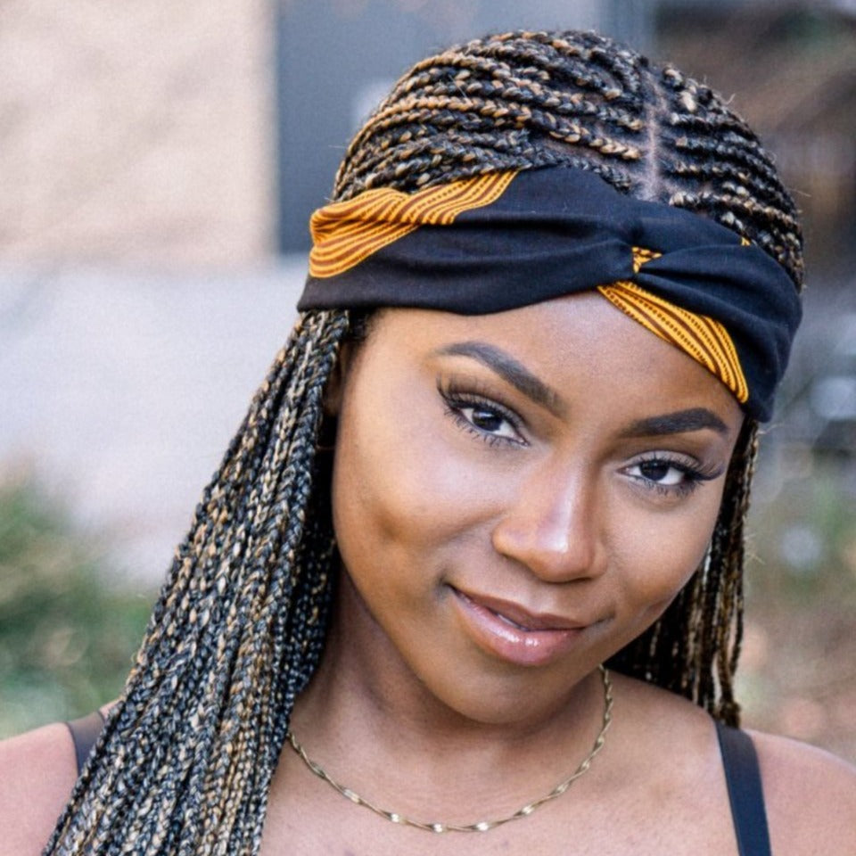 African Print Turban Headband | Tunde Print