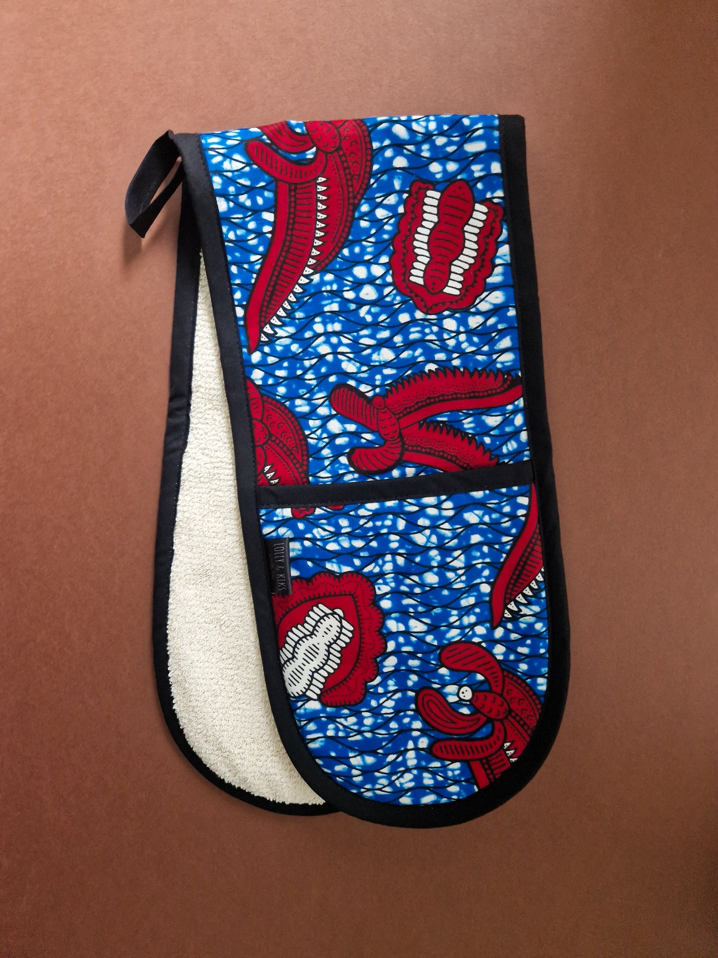 African Print Oven Gloves | Tope Print