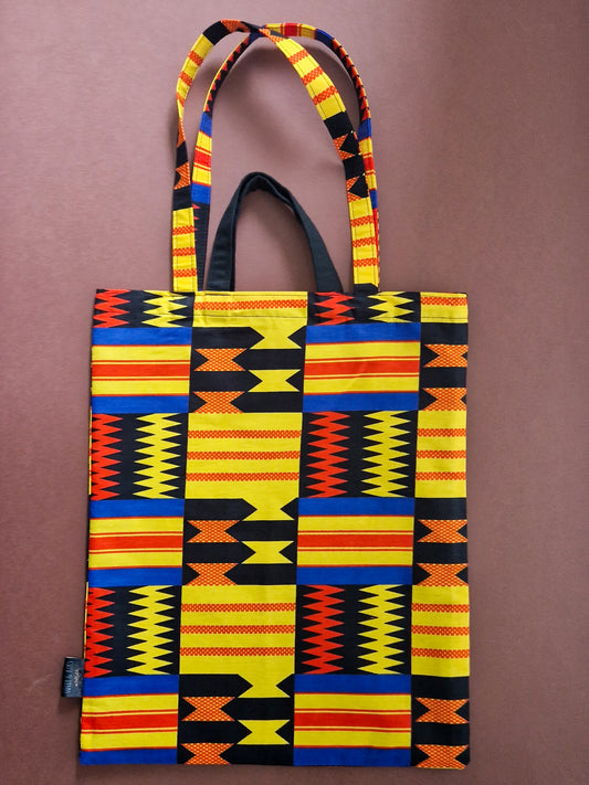 African Print Tote Bag | Kojo Print