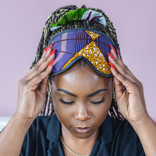 African Print Eye Mask | Bunmi Print