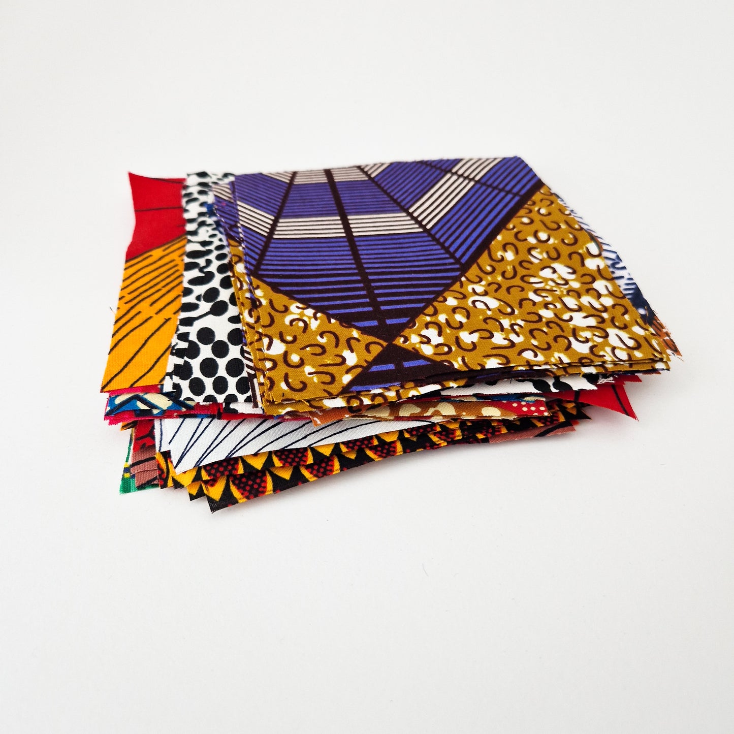 African Print Patchwork Remnants | x52 Squares