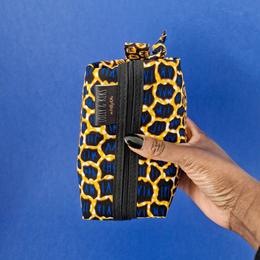 African Print Cosmetic Bag | Rere Print